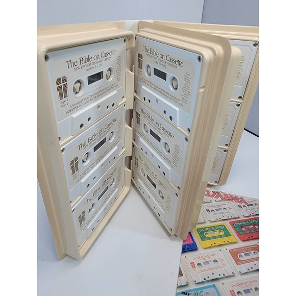 The Bible On 12 Cassette New Revised Standard Version New Testament 12 Tapes - Picture 4 of 5